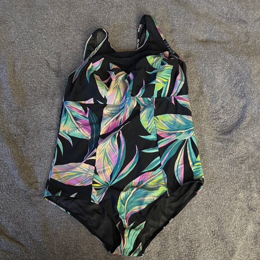 Tropical Leaf Women's One-Piece Swimsuit
